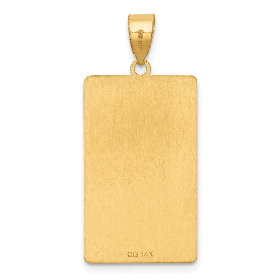 Lovely Rita's Charms & Pendants 14kt Yellow Gold Death Tarot Card Pendant