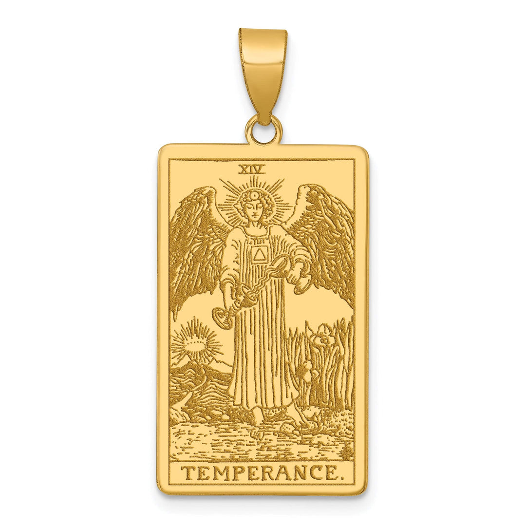 Lovely Rita's Charms & Pendants 14kt Yellow Gold The Empress Tarot Card Pendant