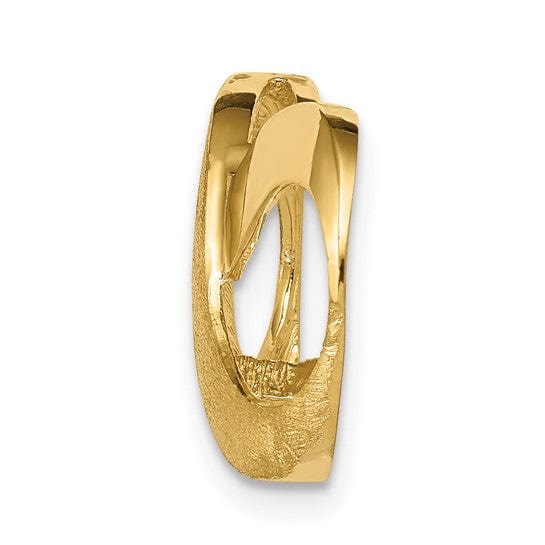 Lovely Rita's Pendants & Charms 14k Yellow Gold Figure Eight Slide Pendant