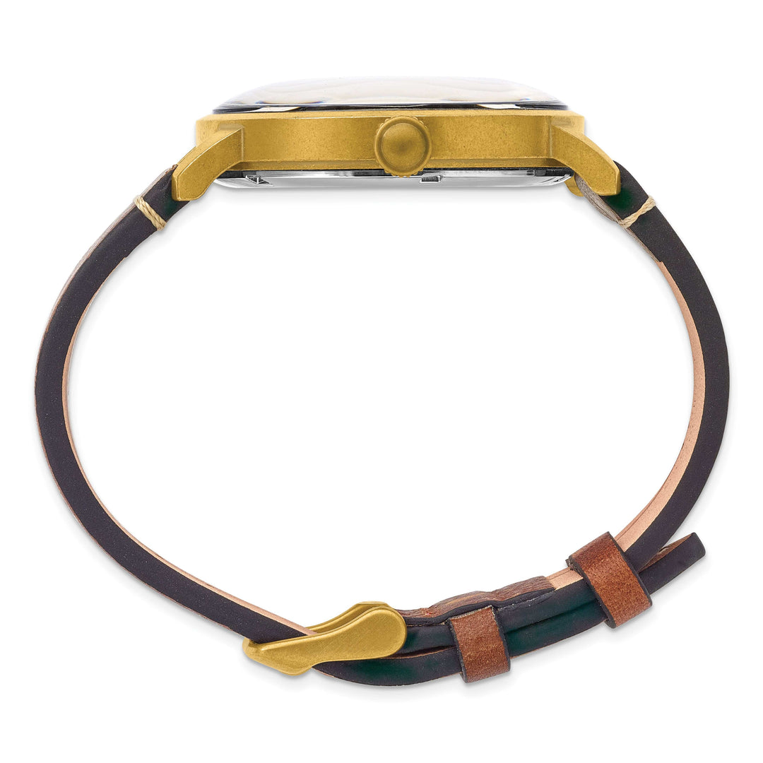 Lovely Rita's Watch Charles Hubert Classic Antique SS Blue Dial Quartz Polished Watch