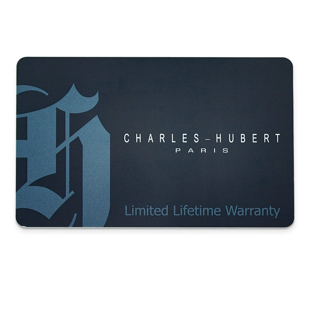 Lovely Rita's Watch Charles Hubert Classic Gold-finish Black Dial Quartz Brass Band Watch