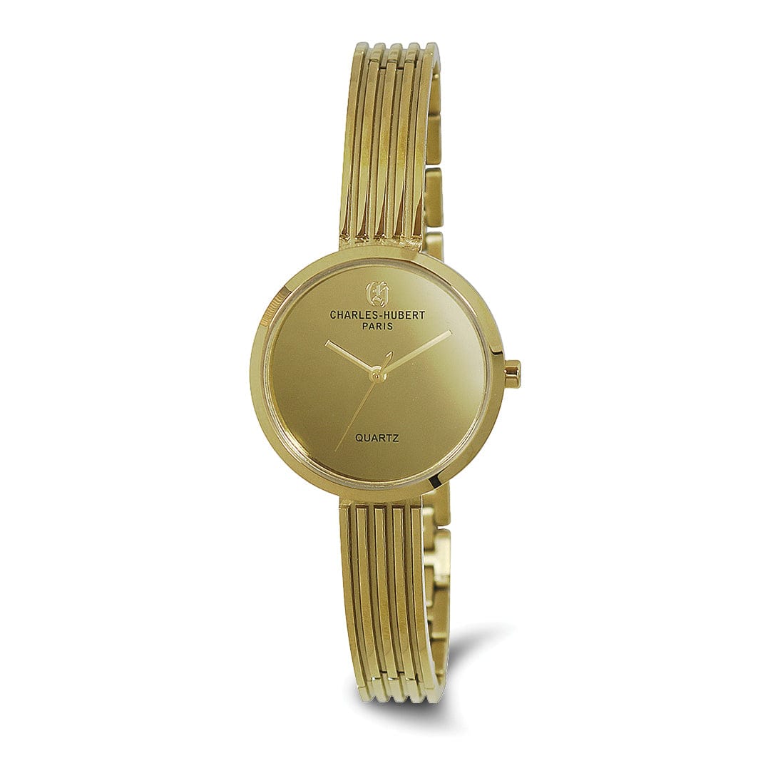 Lovely Rita's Watch Charles Hubert Classic Gold Stainless Steel Quartz Polished Watch