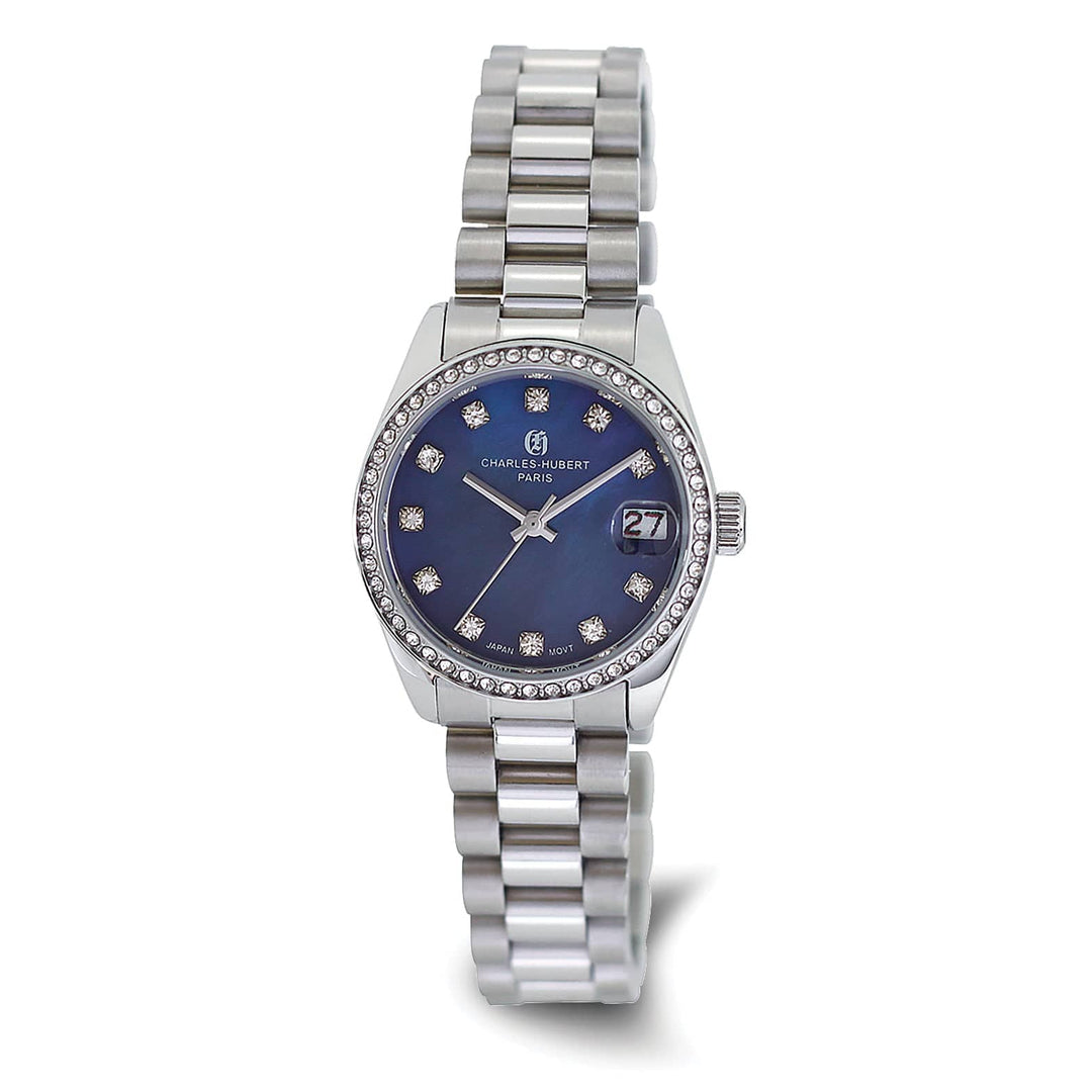 Lovely Rita's Watch Charles Hubert Refined Stainless Steel Quartz Polished Watch