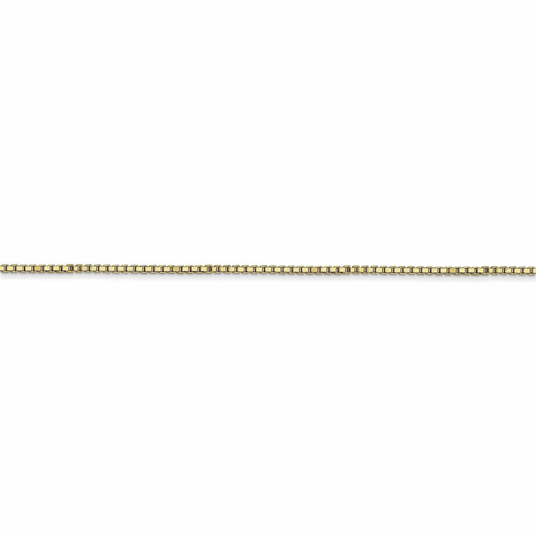 10k Yellow Gold Box Chain 1MM
