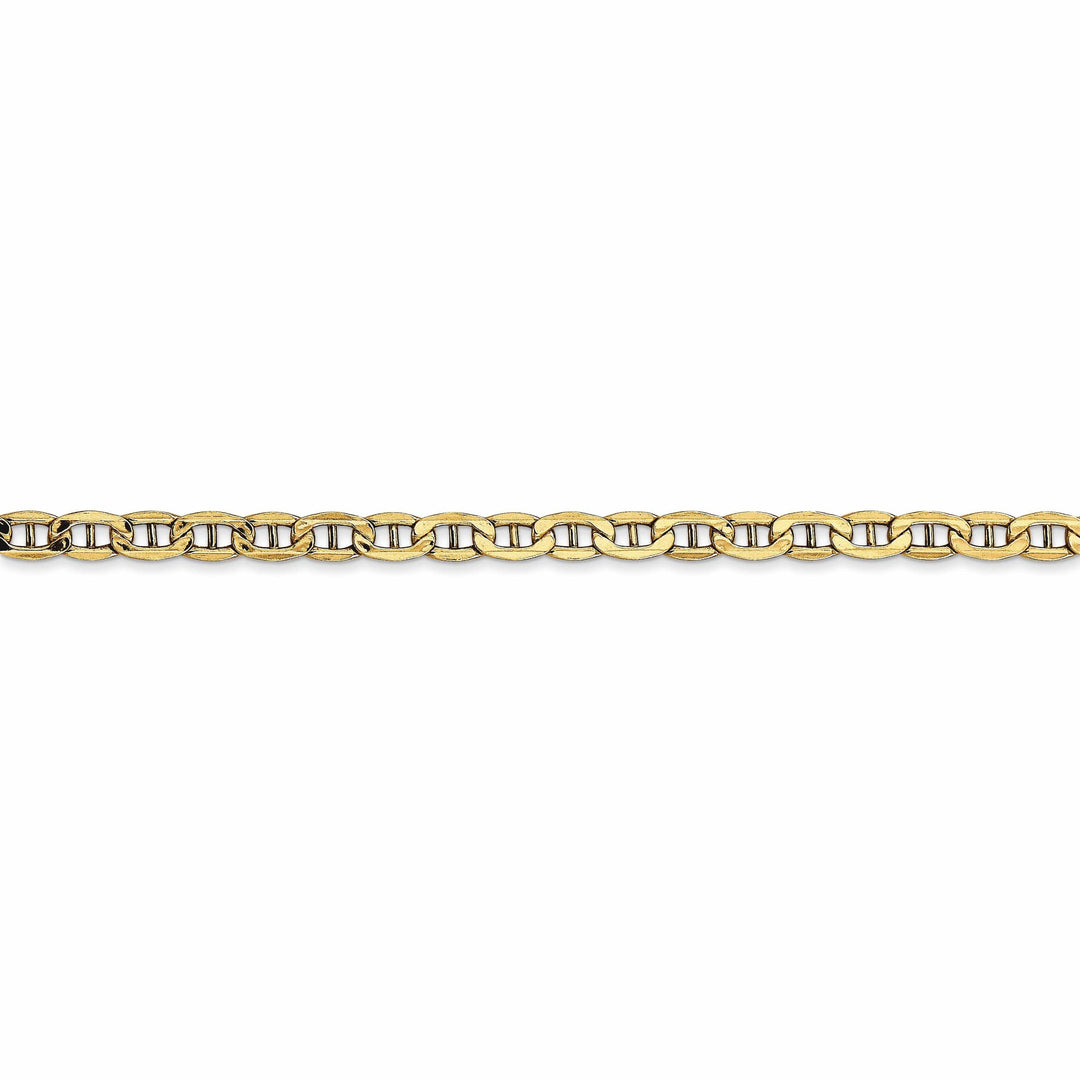 14k Yellow Gold 3.20-mm Semi Solid Anchor Chain