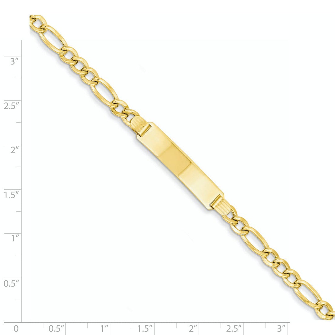 14k Yellow Gold ID Bracelet