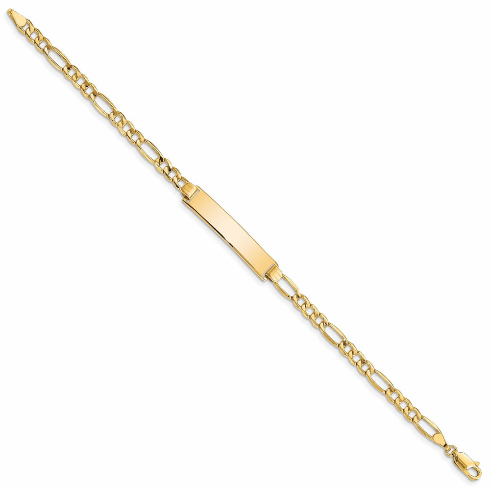 14k Yellow Gold ID Bracelet