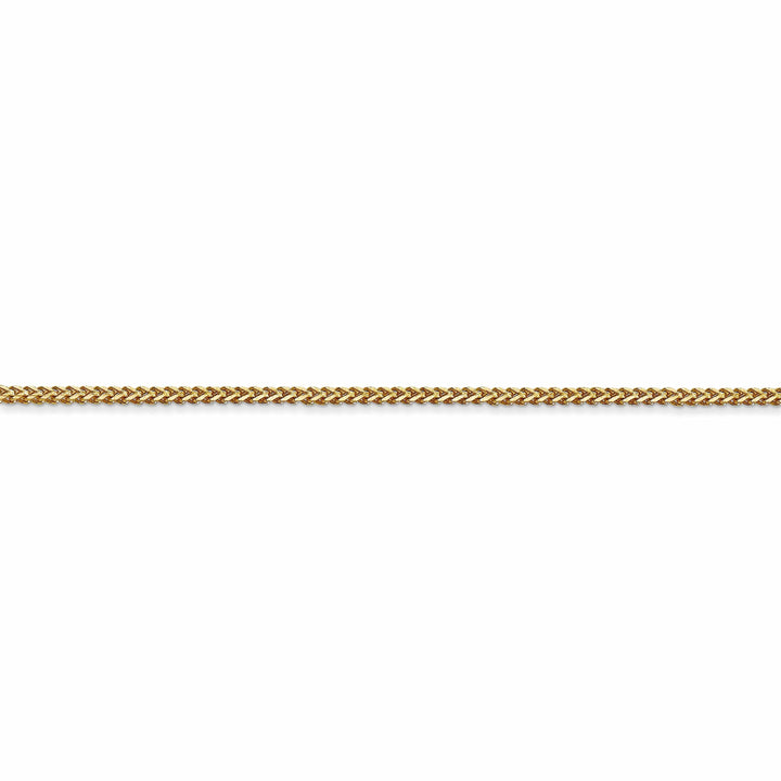 14k Yellow Gold Polished 1.00mm Franco Chain
