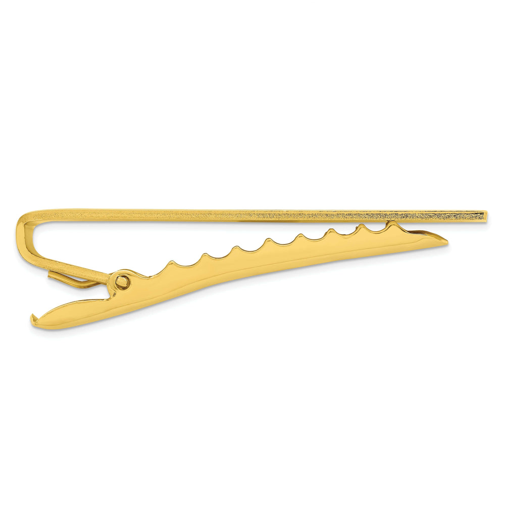 Gold Plated Polished Tie Bar