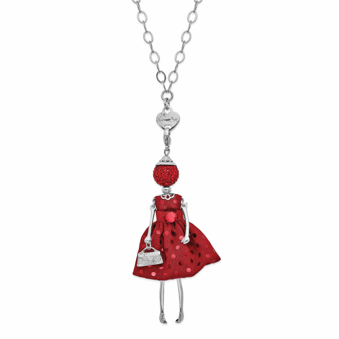 Le Amiche Swarovski Crystal Doll Charm Chain