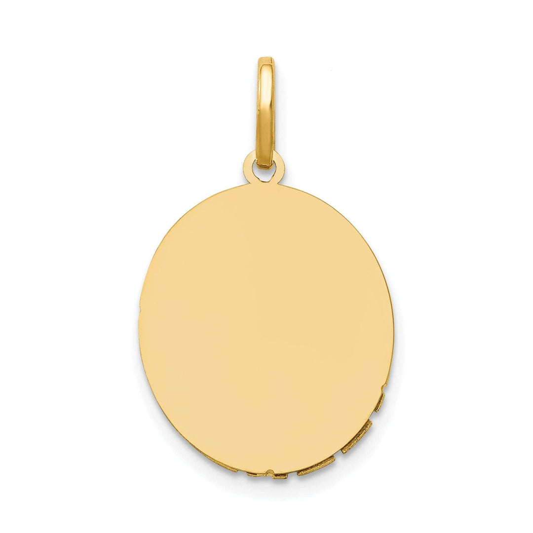 14k Two-Tone Gold Our Lady Of Guadalupe Charm