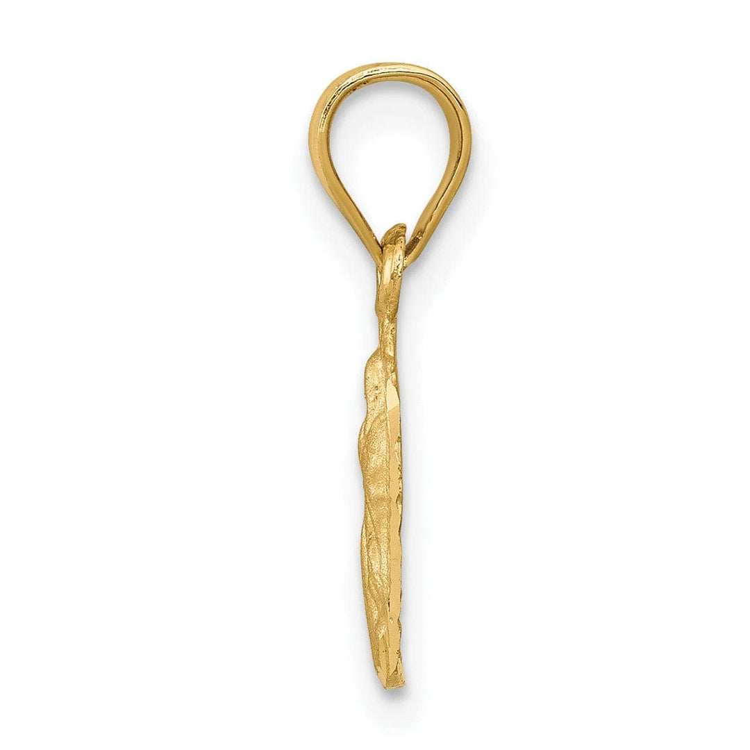 14k Yellow Gold Our Lady of Guadalupe Charm