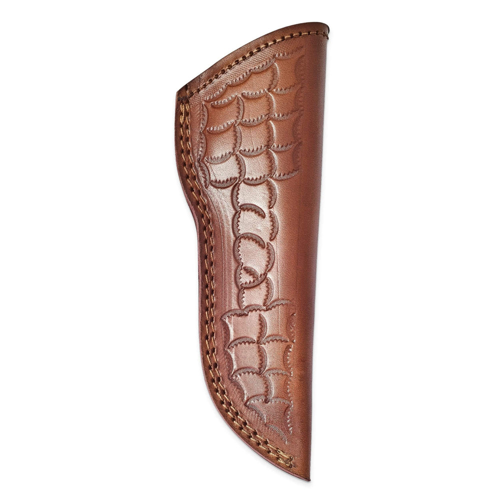 Damascus 256 Layer Staghorn Handle Brass Knife