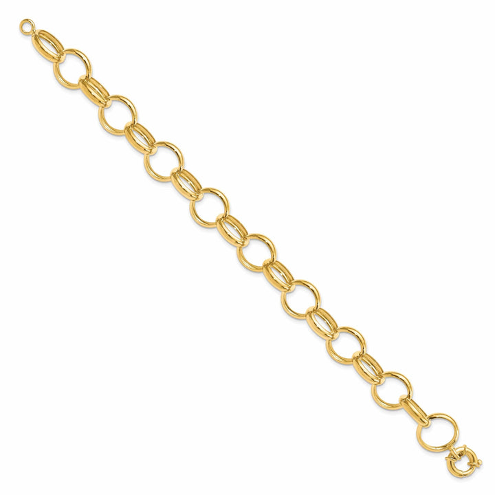 14k Yellow Gold Bracelets