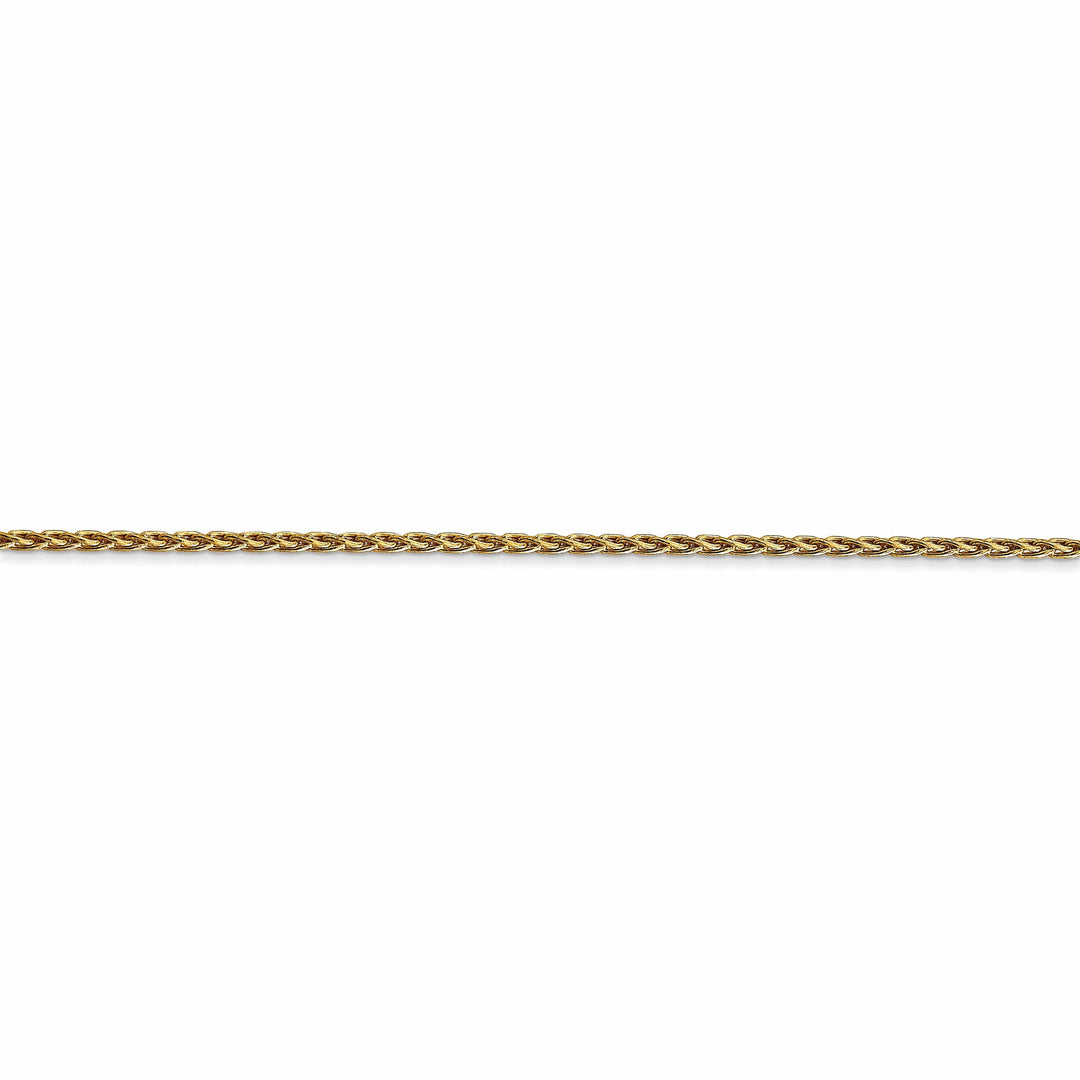 14k Yellow Gold 1.50mm Parisian Wheat Chain