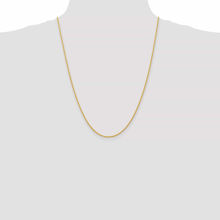 14k Yellow Gold 1.50mm Parisian Wheat Chain