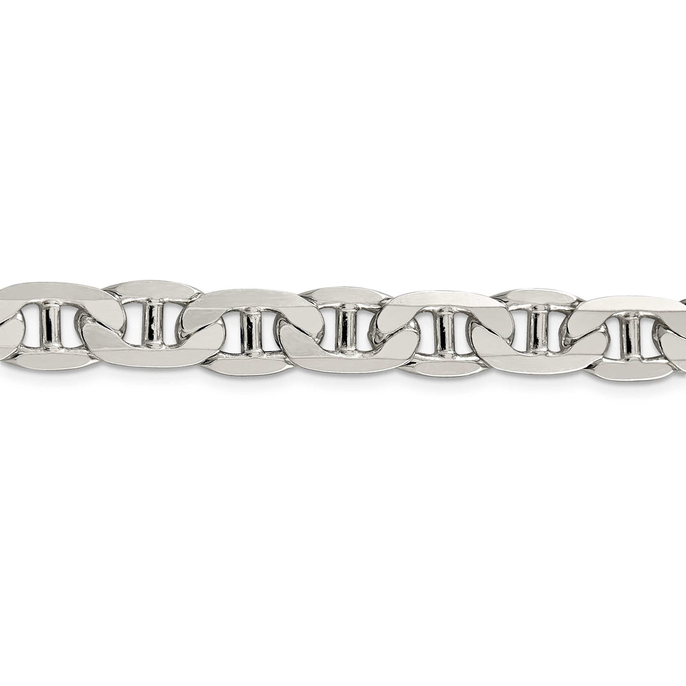 Silver Polished 9.50-mm Anchor Chain