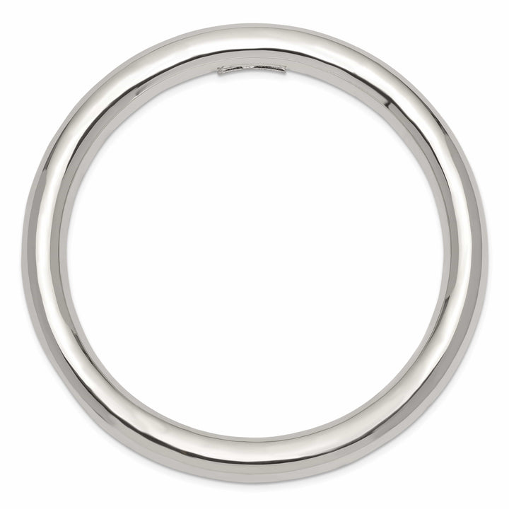 Sterling Silver Fancy Slip-on Bangle Bangle