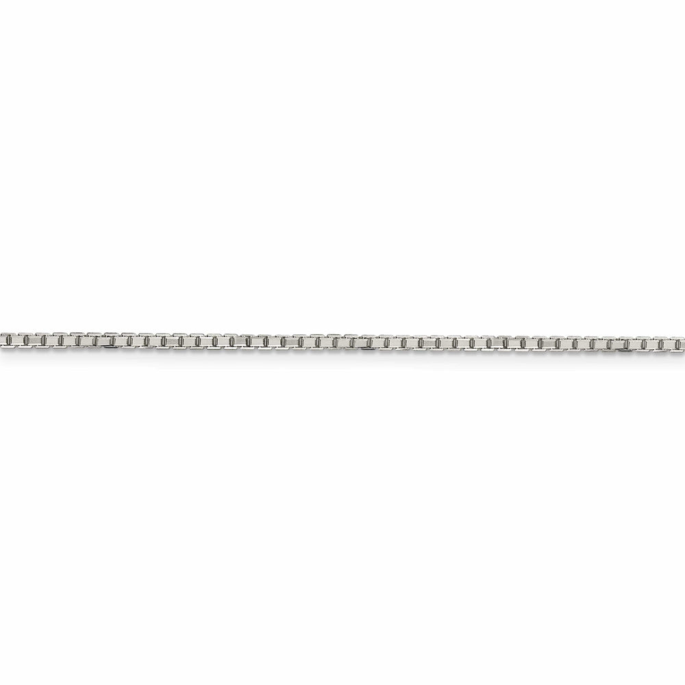 Silver Polish 1.70-mm Octagon Solid Box Chain