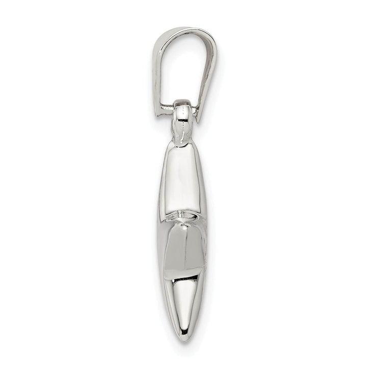Sterling Silver Hollow 3-D Star Charm Pendant