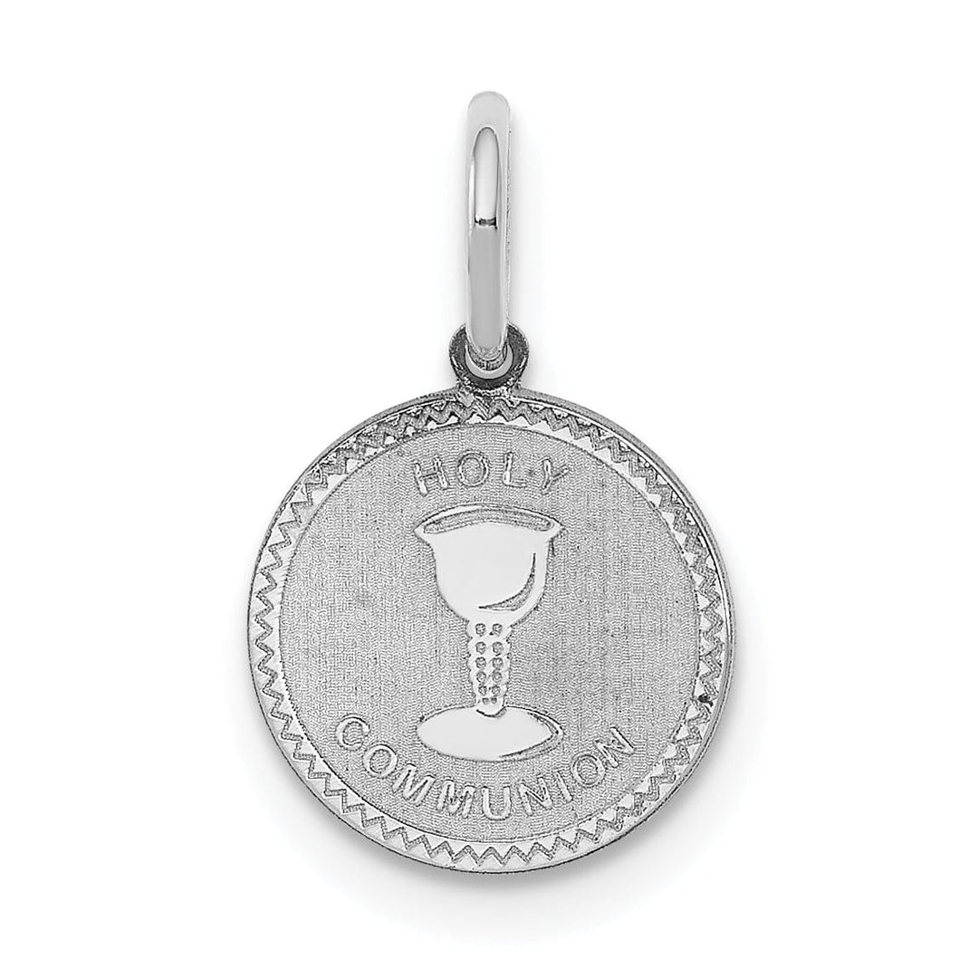 Sterling Silver Holy Communion Disc Charm