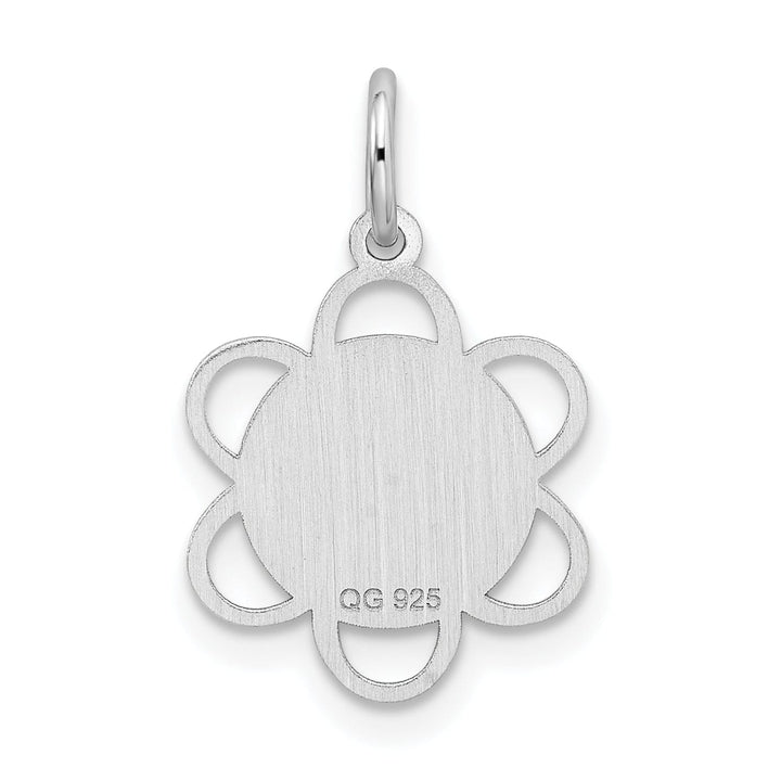 Sterling Silver Graduation Day Disc Charm