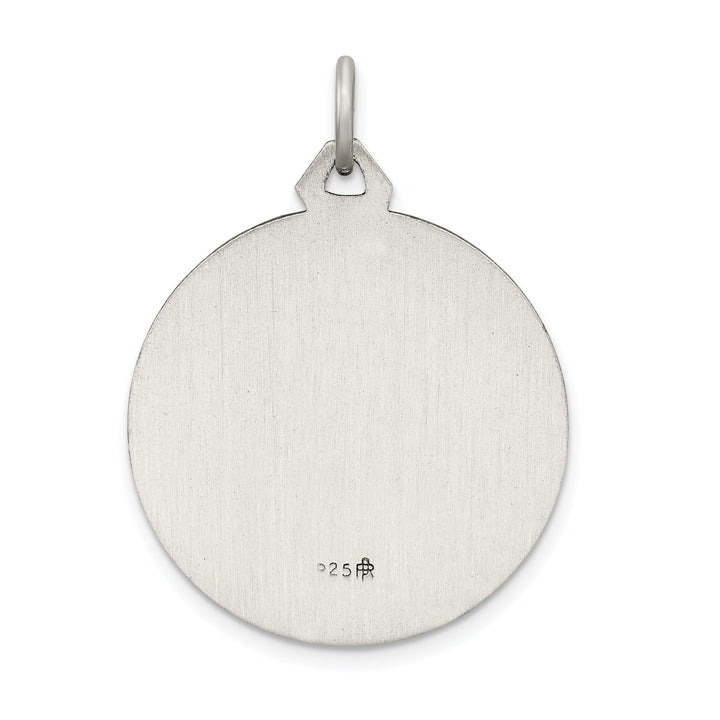 Sterling Silver Antiqued Ecce Homo Medal