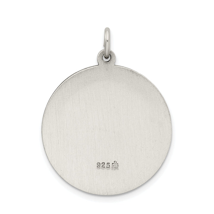Sterling Silver Sacred Heart of Jesus Medal