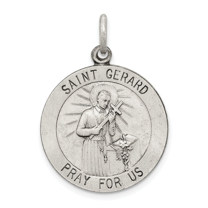 Sterling Silver Saint Gerard Medal