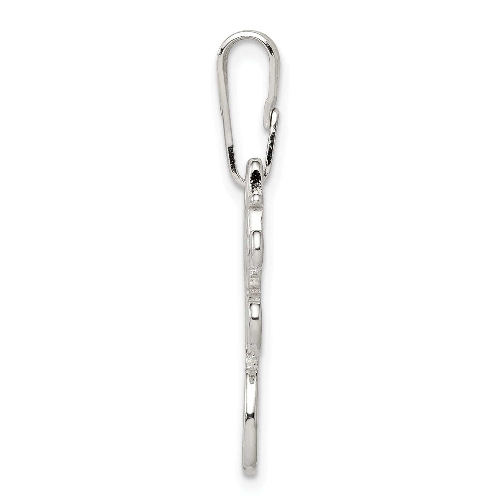 Sterling Silver Polished Sweet Sixteen Charm