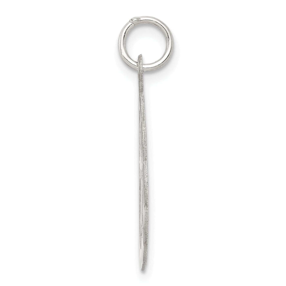 Sterling Silver Cross Disc Charm