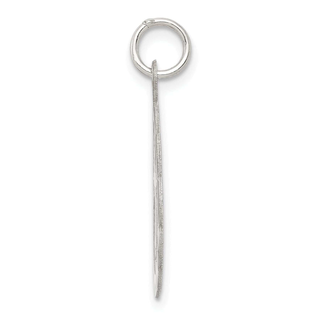 Sterling Silver Cross Disc Charm