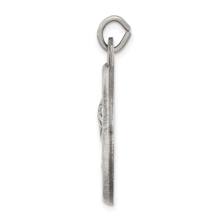 Sterling Silver Jesus Medal