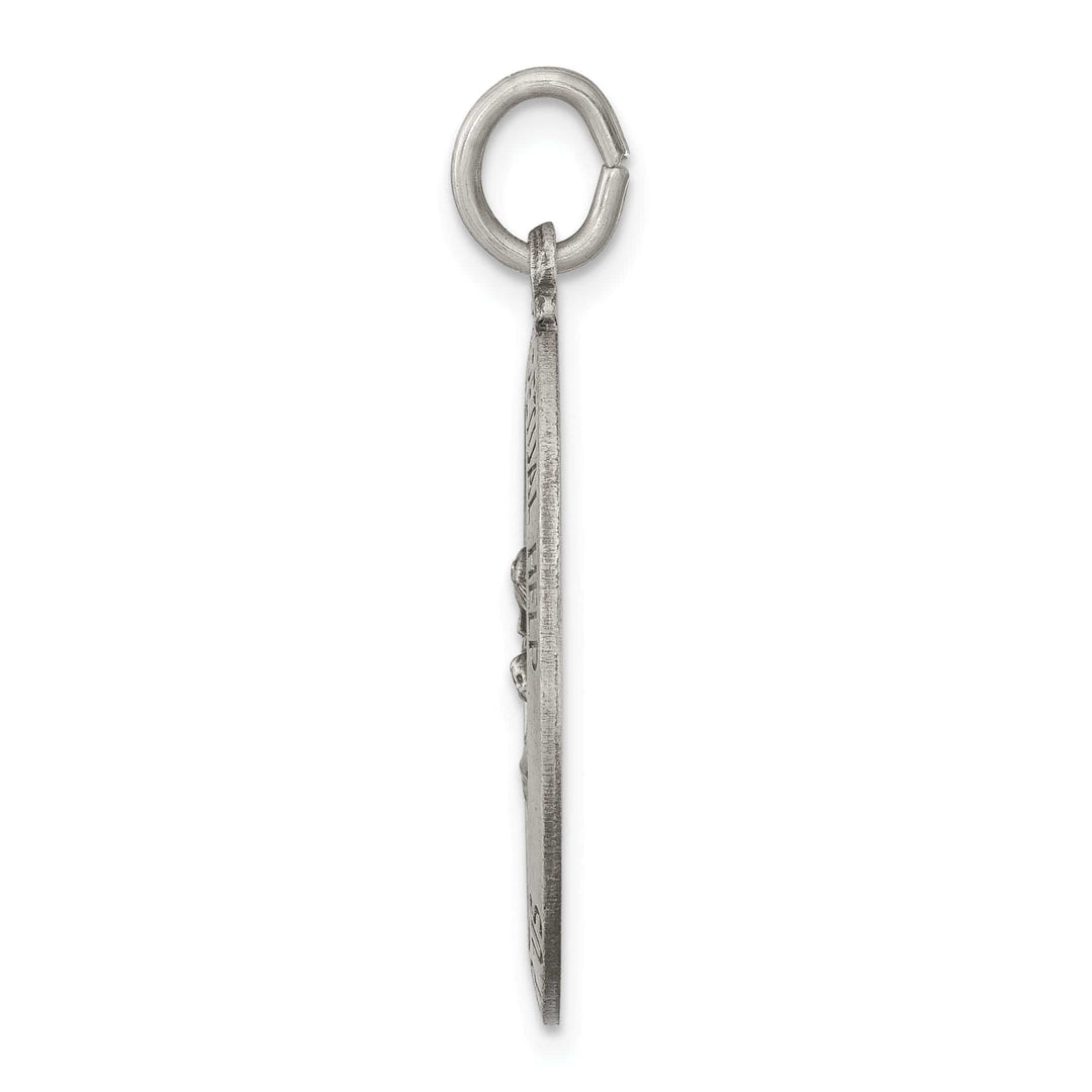 Sterling Silver Antiqued Our Lady of Perpetual Hel