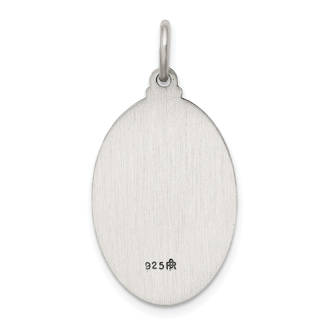 Sterling Silver Antiqued Our Lady of Perpetual Hel