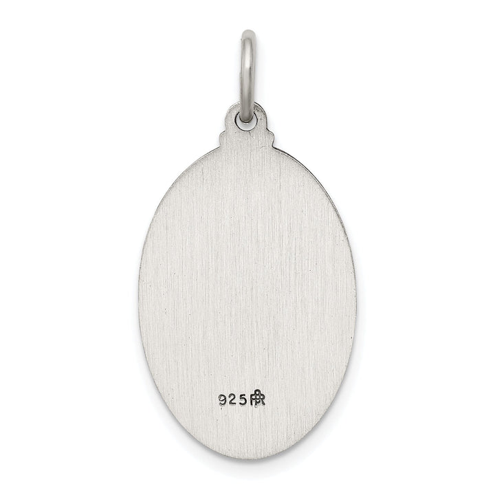 Sterling Silver Antiqued Our Lady of Perpetual Hel
