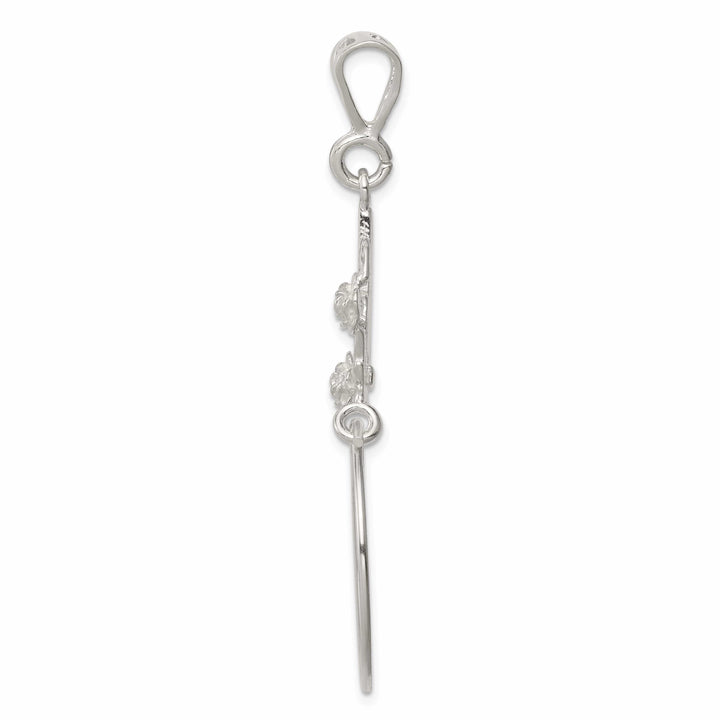 Silver Solid Polish #1 MoM Charm Holder Pendant