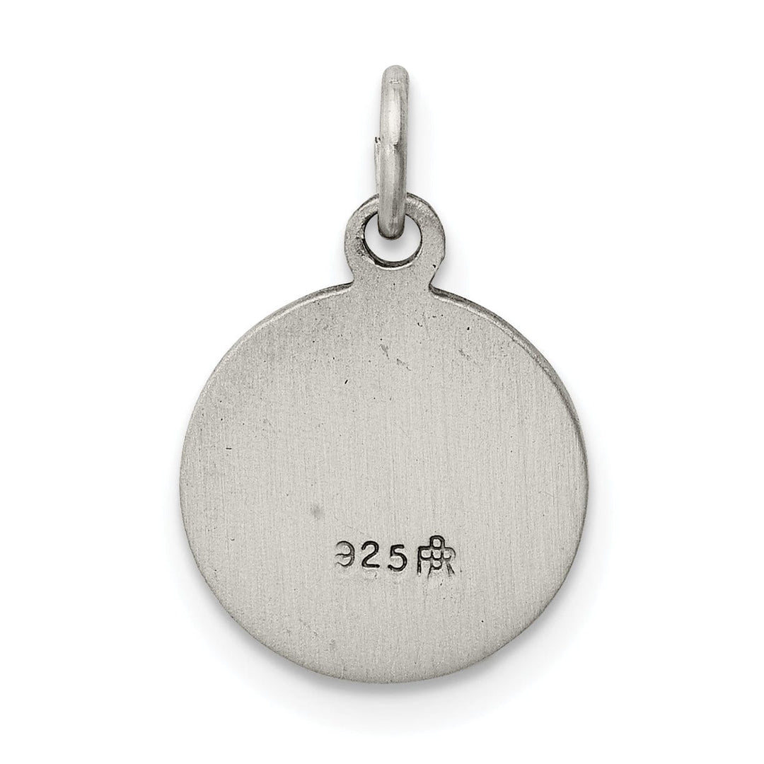Silver Antiqued First Holy Communion Medal
