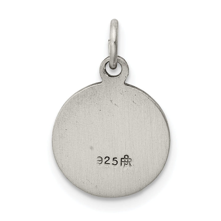 Silver Antiqued First Holy Communion Medal