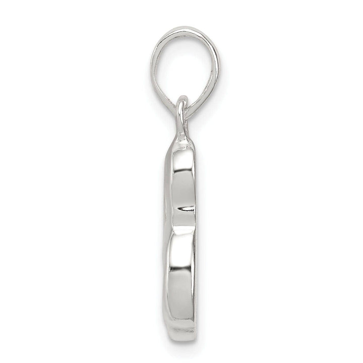 Sterling Silver Polished Initial L Pendant