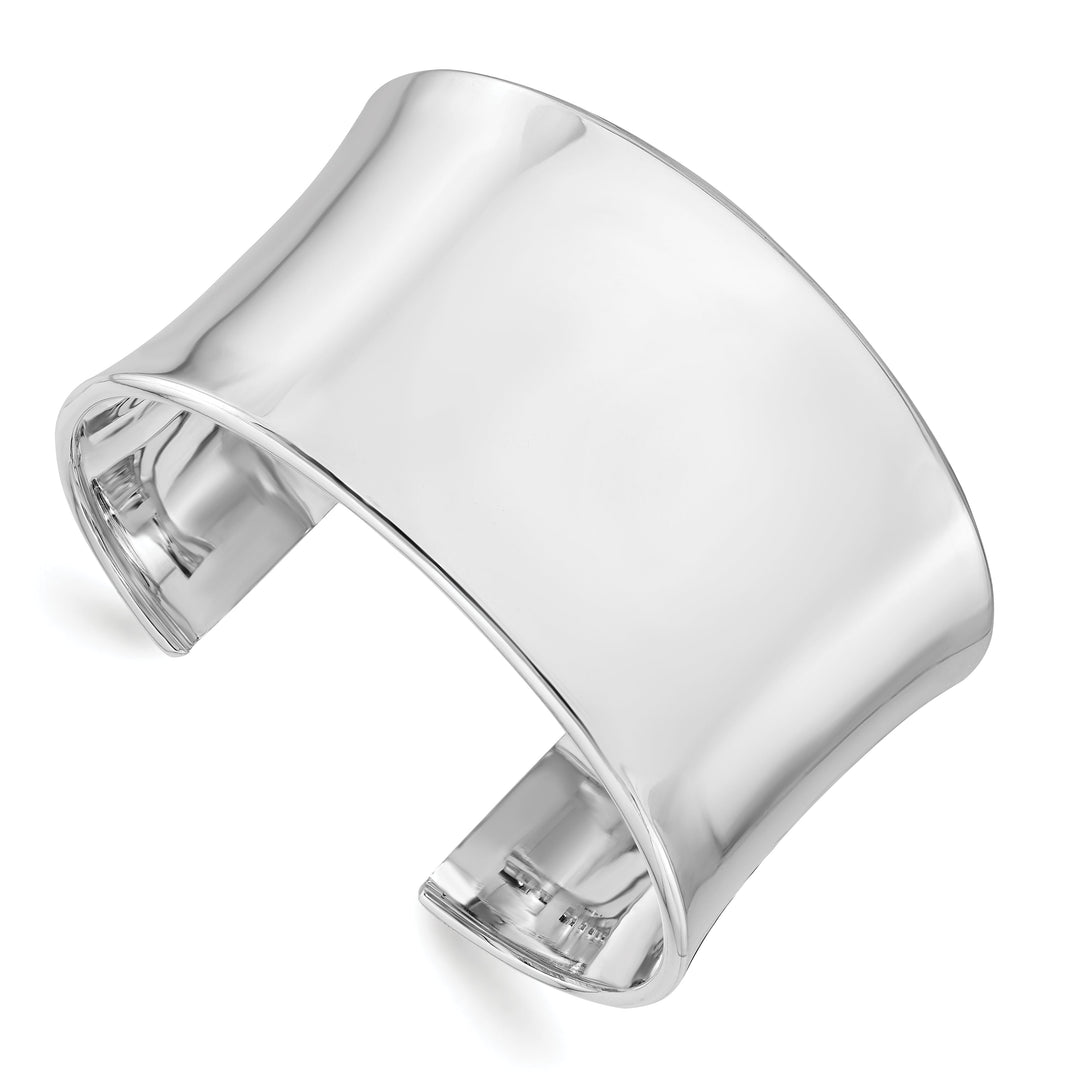 Leslie Sterling Silver Polished Slip-on Bangle
