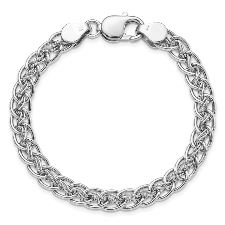 Sterling Silver Polished Link Bracelet