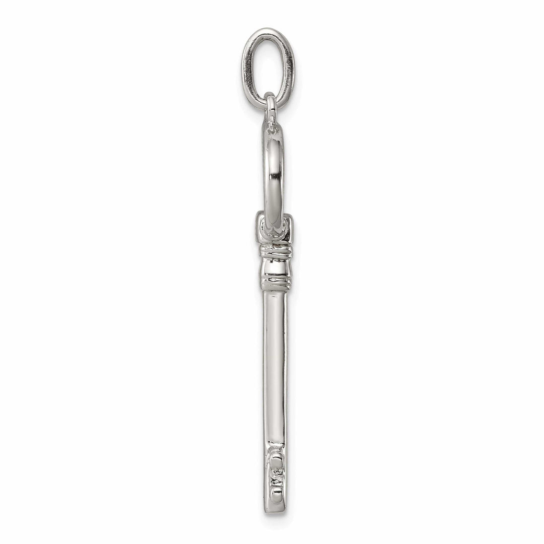 Sterling Silver Key Pendant