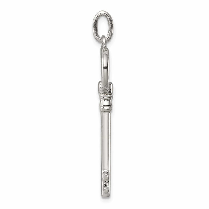 Sterling Silver Key Pendant