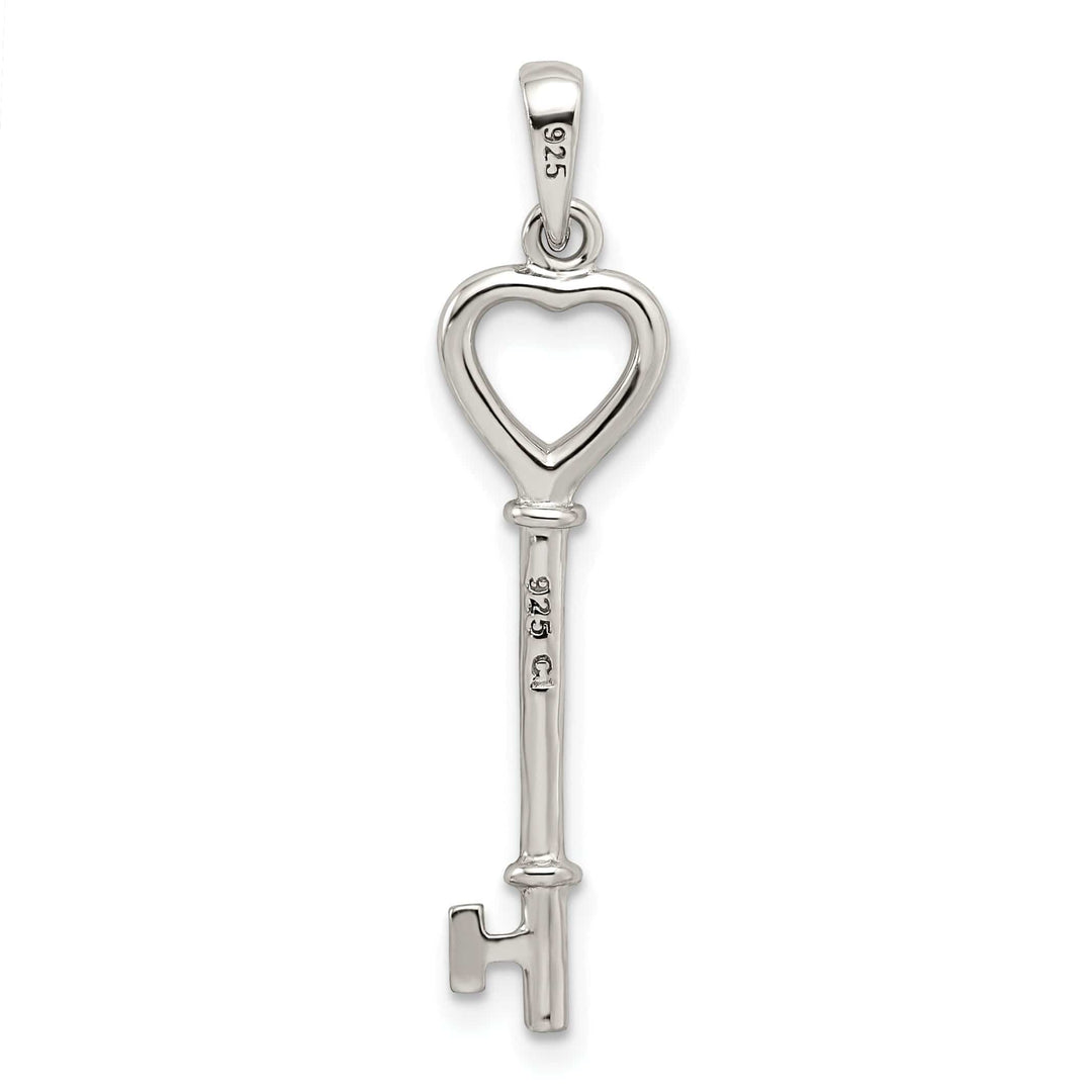 Sterling Silver Key Pendant