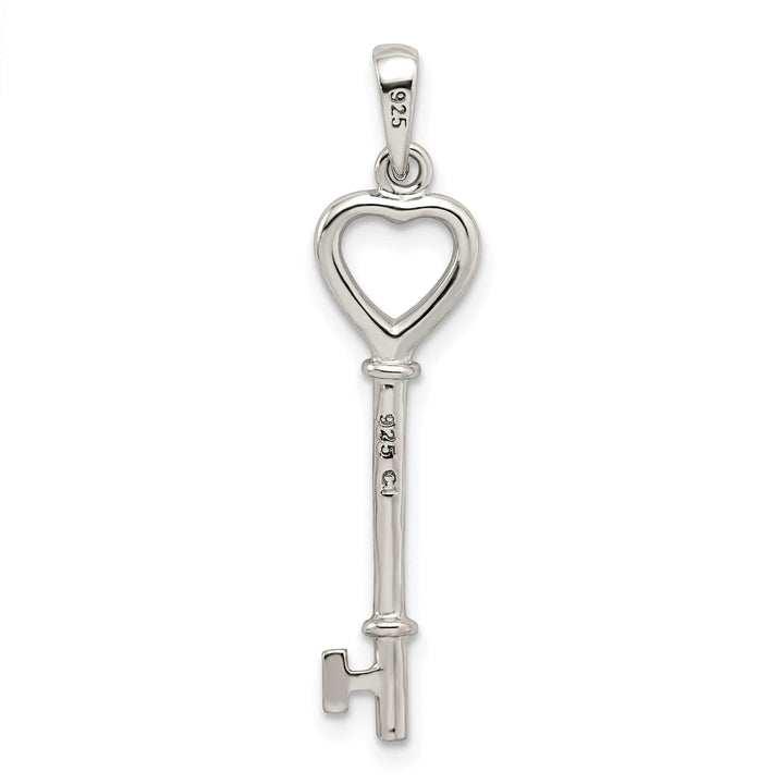 Sterling Silver Key Pendant