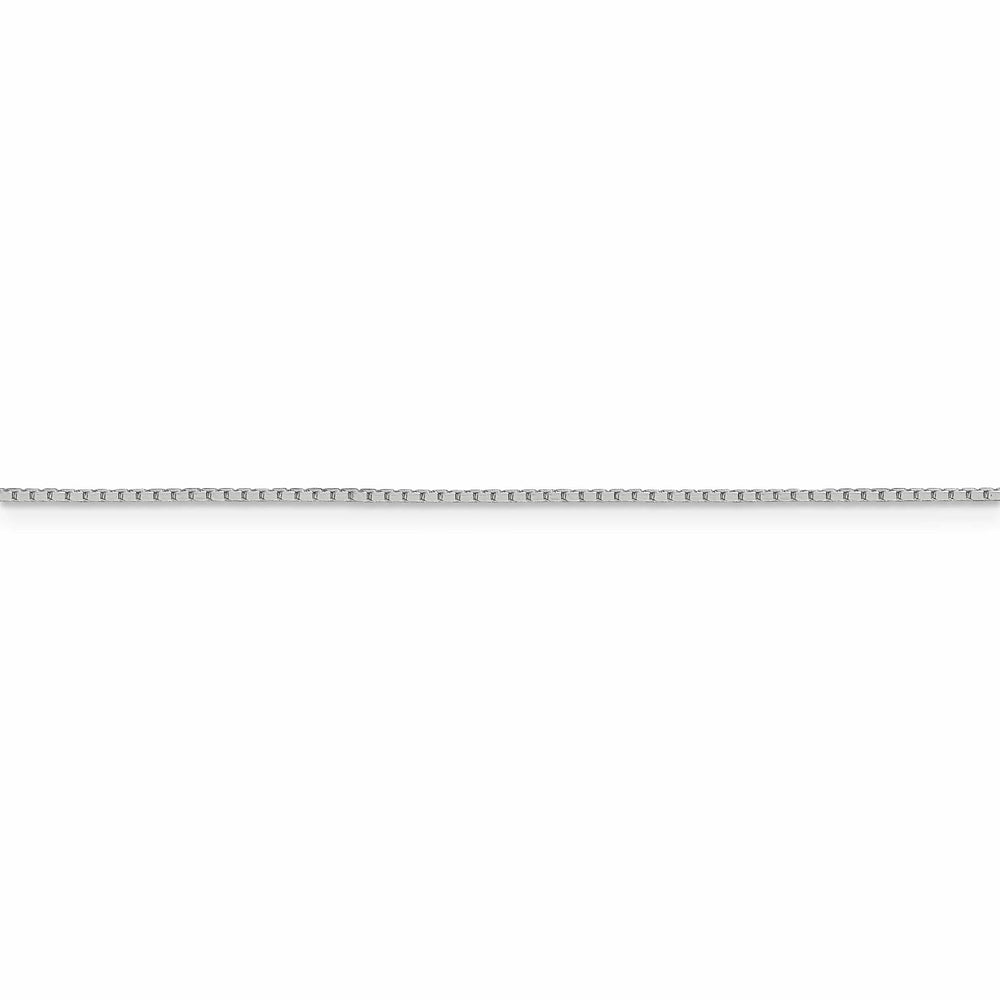 Sterling Silver 4-Sided D.C Mirror Box Chain