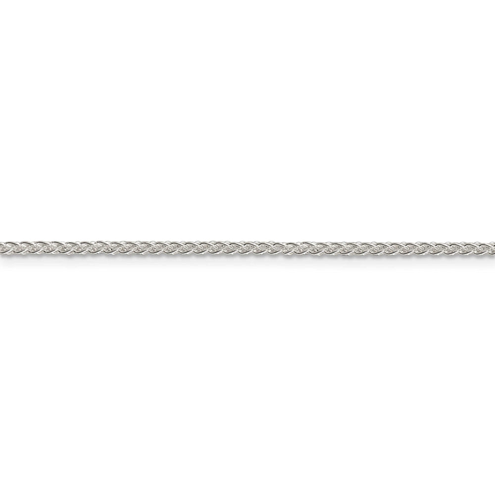 Silver Polished 1.75-mm Solid Round Spiga Chain