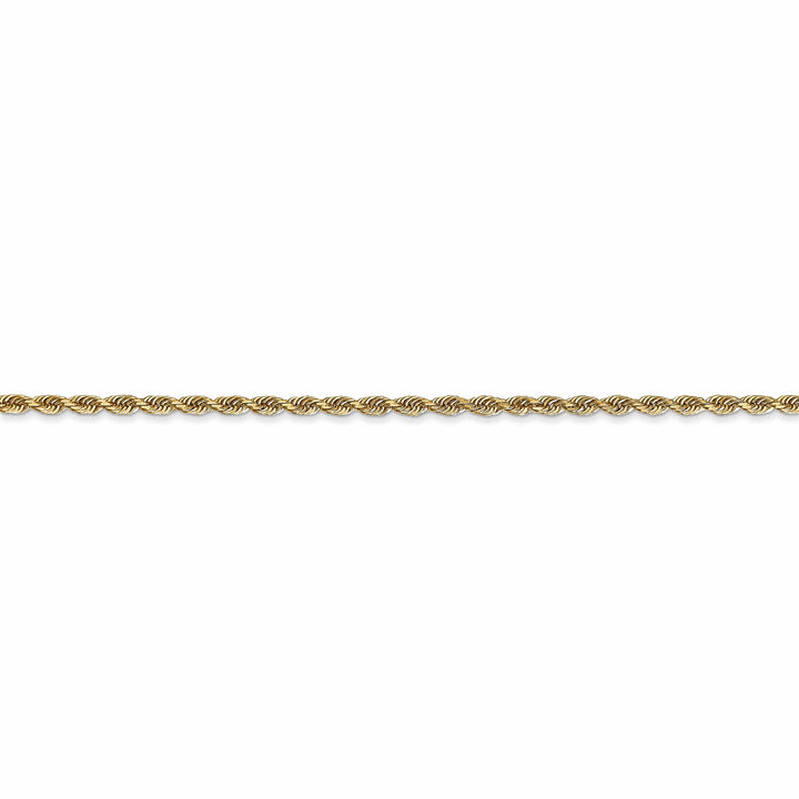 14k Yellow Gold 2.00mm D.C Quadruple Rope Chain