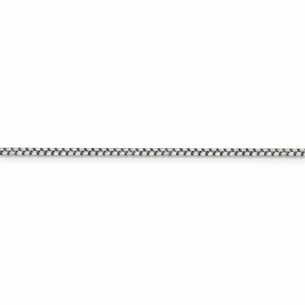 Silver D.C 1.75-mm Round Fancy Box Chain